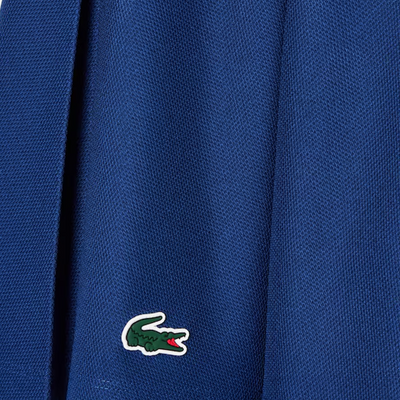 Lacoste Women's Lined Pique Tennis Skirt Methylene Blue