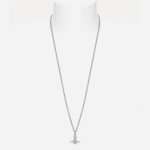 Vivienne Westwood Man. New Tiny Orb Pendant Necklace Crystal Montana