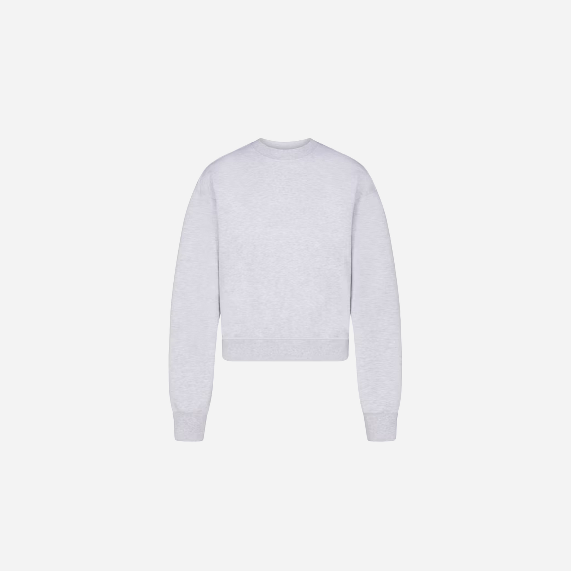 Skims Classic Crewneck Cotton Fleece