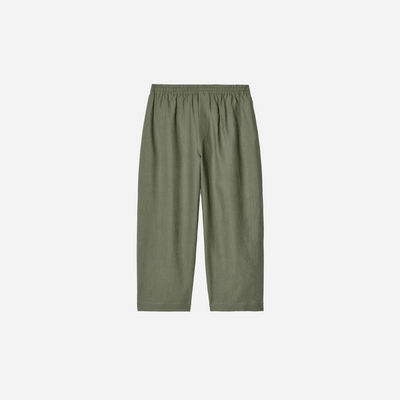 Cos Elasticated Linen Wide-Leg Trousers