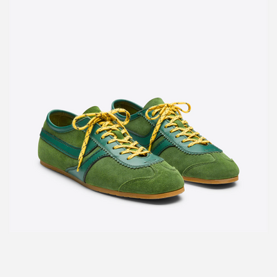 Dries Van Noten Suede Sneakers Green