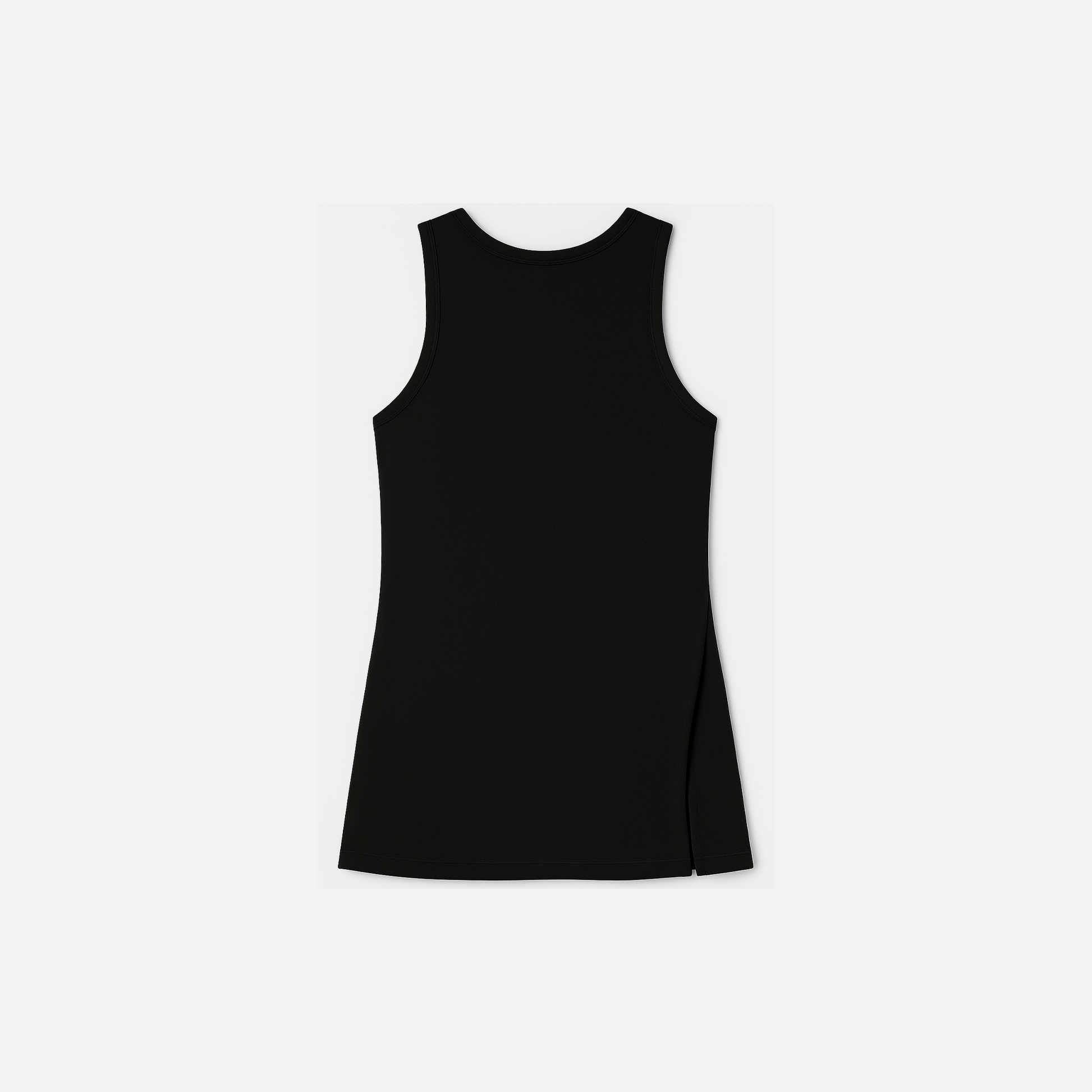 Tory Burch Performance Jersey Side - Slit Tennis Dress Black