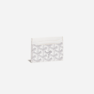 Goyard Saint-Sulpice Card Wallet White