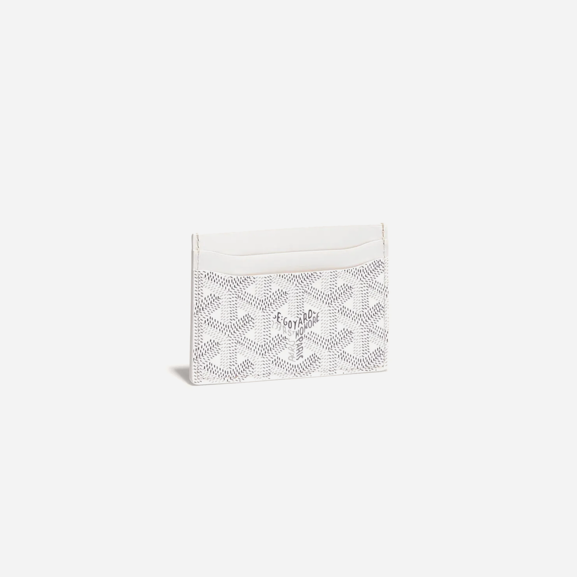 Goyard Saint-Sulpice Card Wallet White
