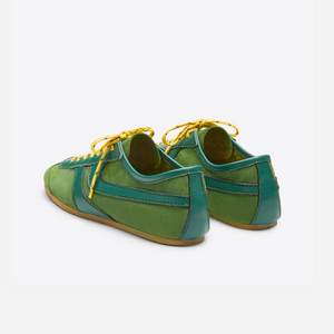 Dries Van Noten Suede Sneakers Green