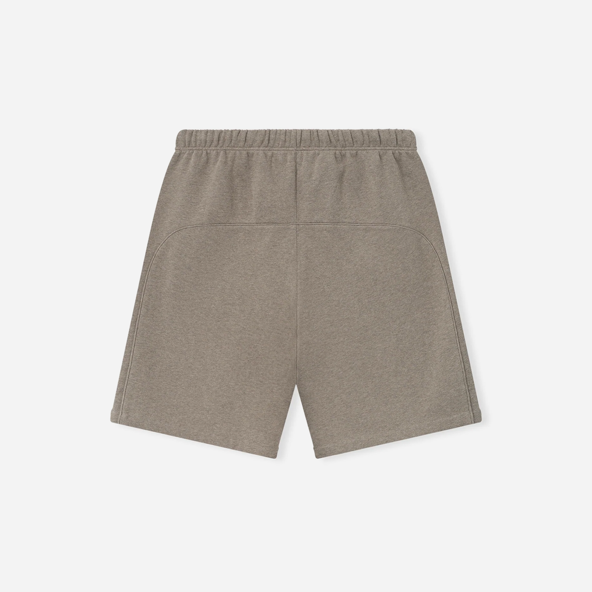 Fear Of God Essentials SS25 Relaxed Fleece Sweatshort With Piping Homestead Heather
