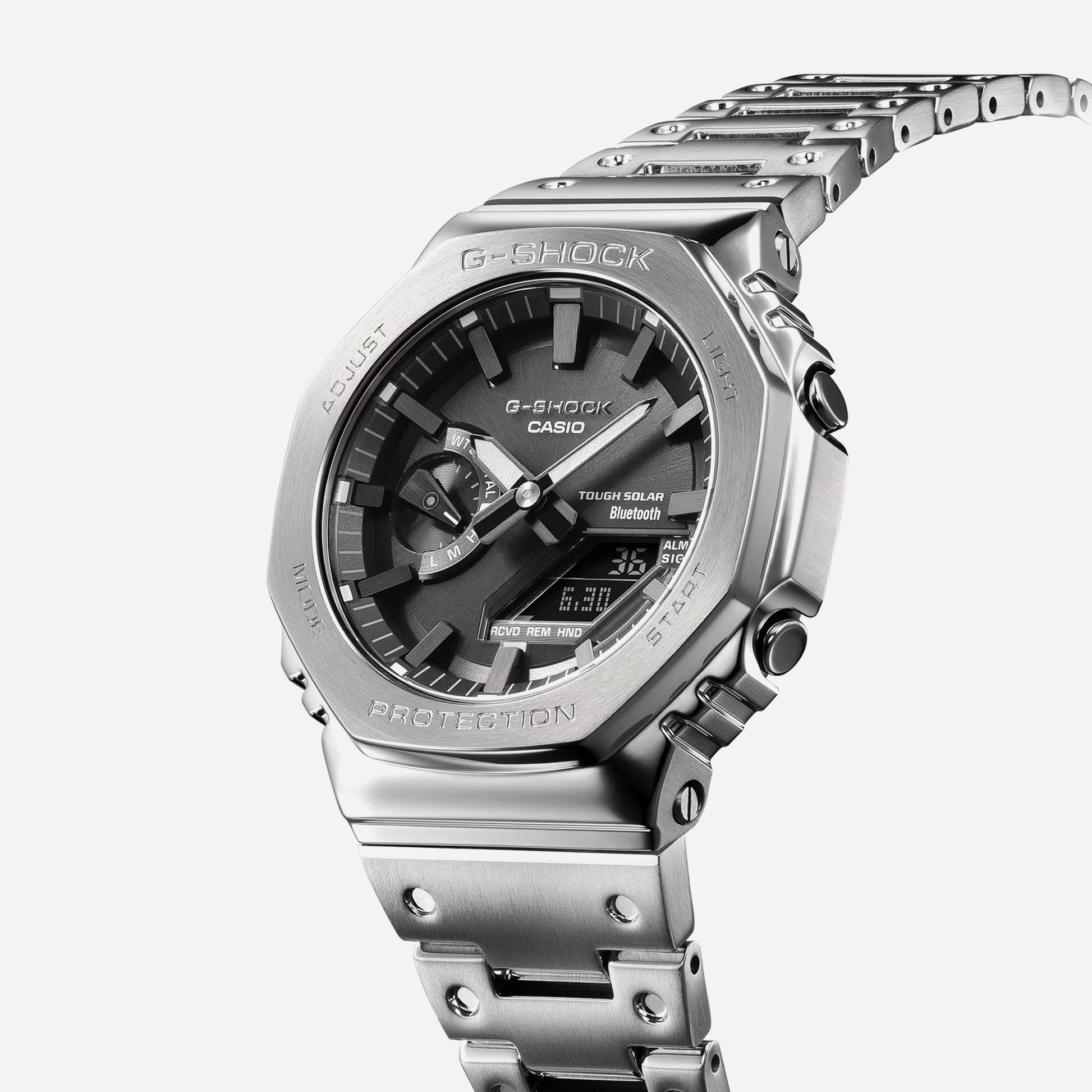 Casio Full Metal 2100 Series GM-B2100D-1ADR Black Dial