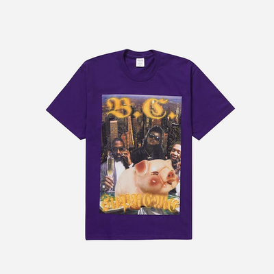 Supreme Corporation Money Tee Purple