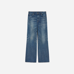 Celine Flared Surf Jeans in Dark Union Wash Denim