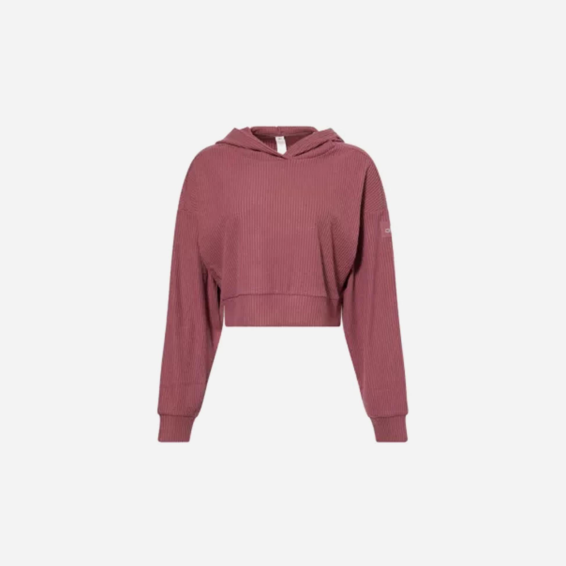 Alo Yoga Muse Cropped Stretch-Jersey Hoody