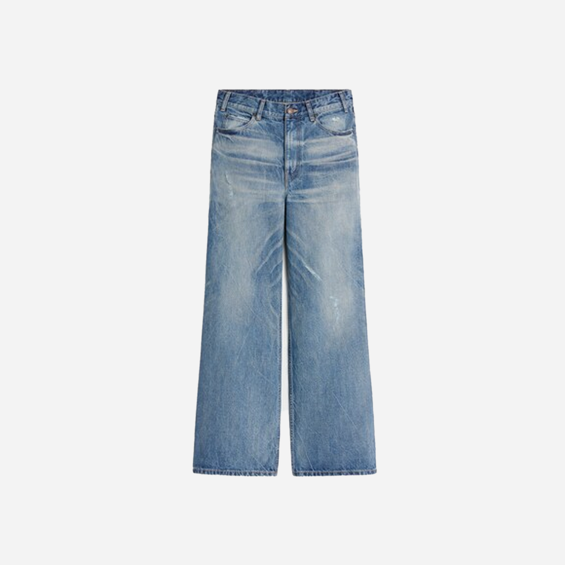 Celine Flared Surf Jeans in Summer Dazed Wash Denim