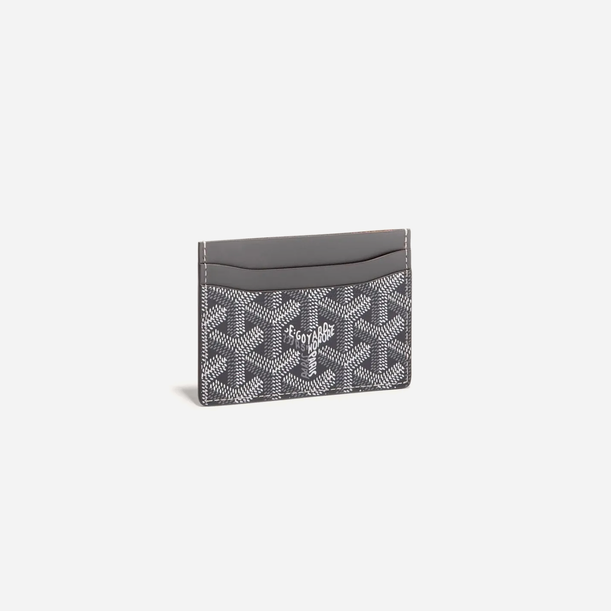 Goyard Saint-Sulpice Card Wallet Grey