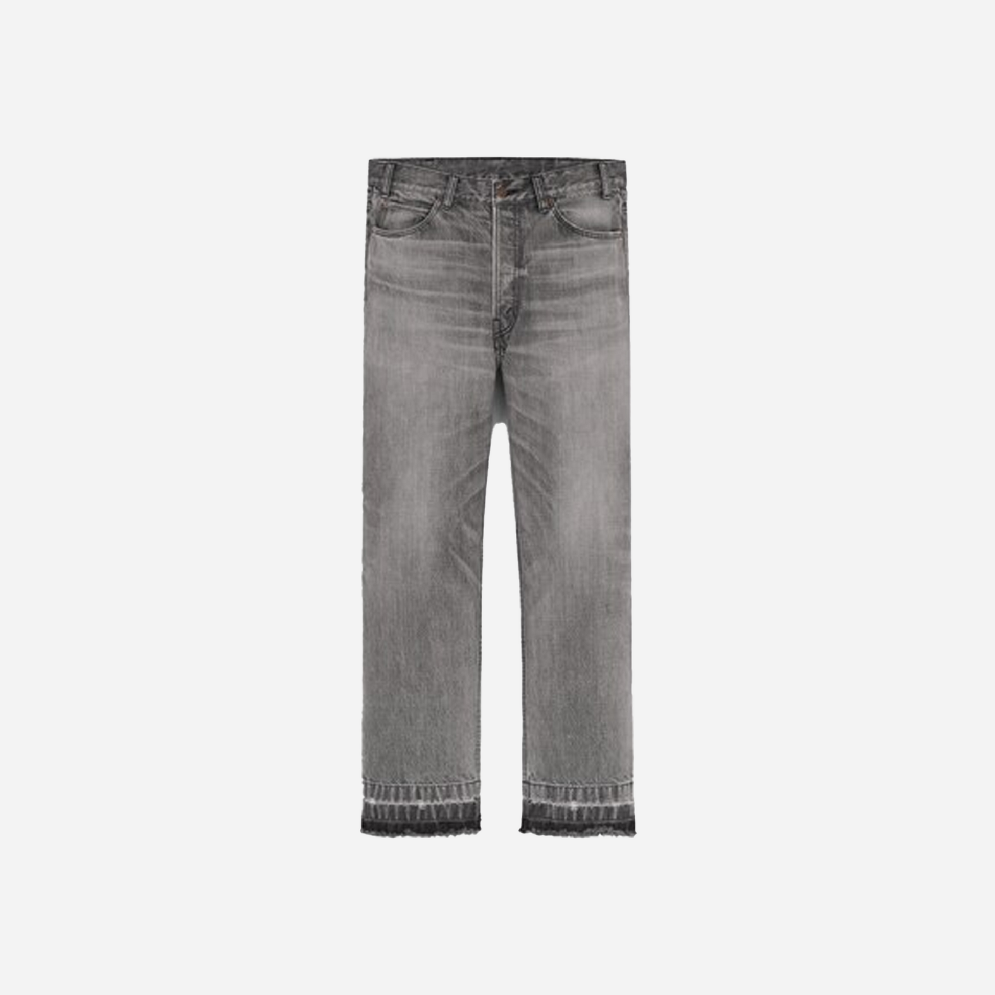 Celine Wesley Jeans in Grey Valley Wash Denim