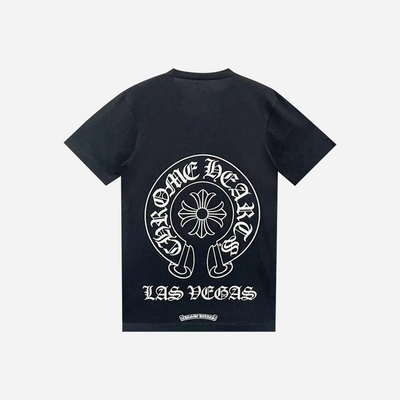 Chrome Hearts Las Vegas Exclusive Horseshoe Logo Pocket T-Shirt 'Black'