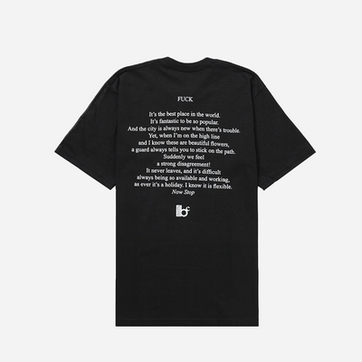 Supreme Corporation Fuck Tee Black