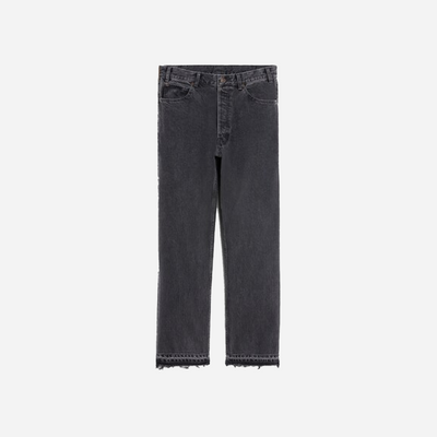 Celine Wesley Jeans in Charcoal Wash Denim
