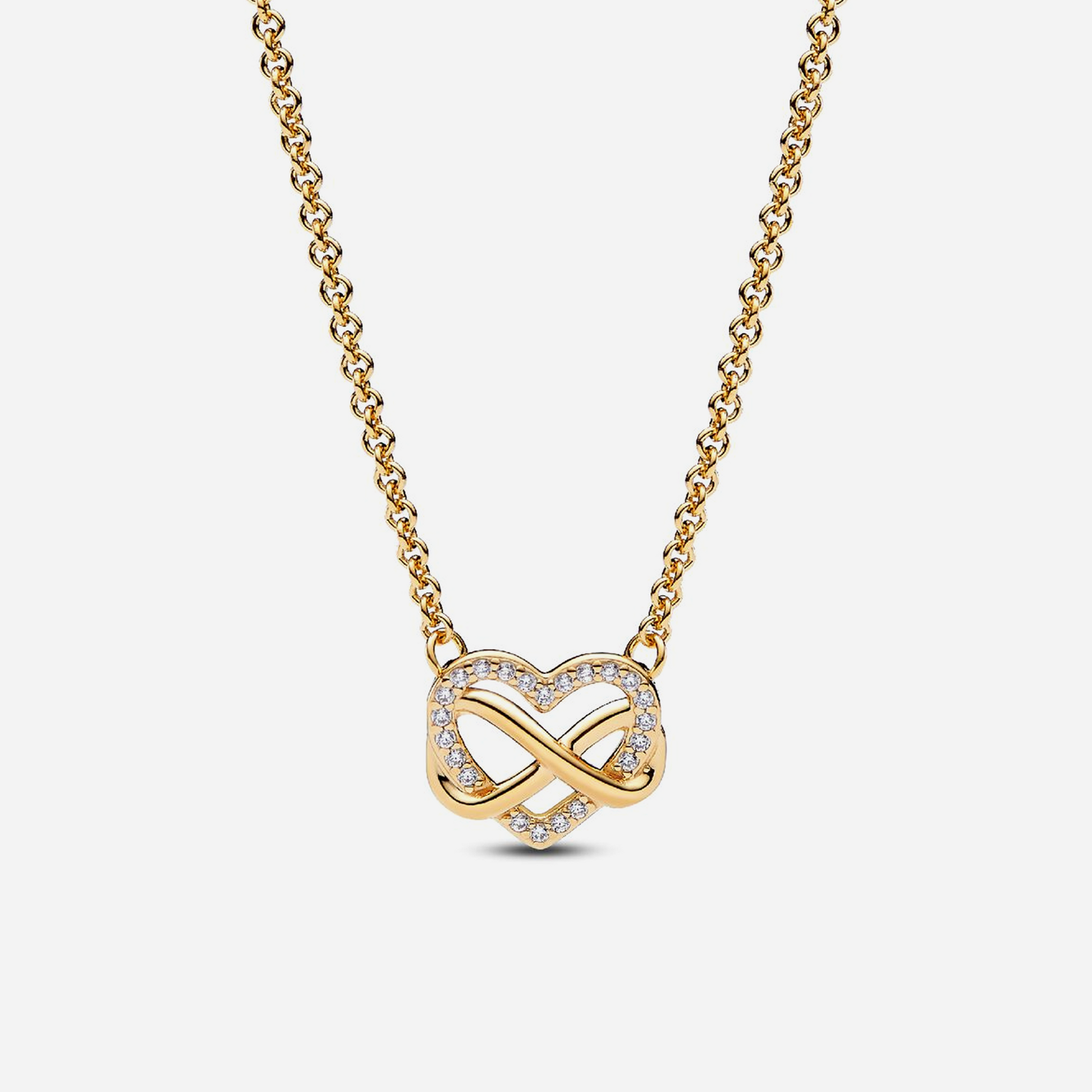 Pandora Sparkling Infinity Heart Collier Necklace
