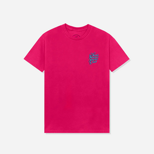 Anti Social Social Club Eye Lash Tee Pink