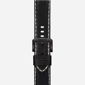 Tissot Chrono XL Vintage Black Dial Black Leather Strap 45mm