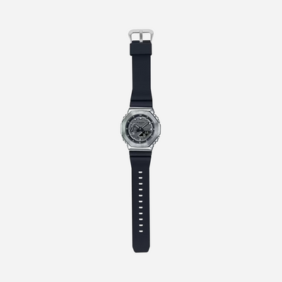 Casio G-Shock GM-2100 Series Silver And Black Analog-Digital GM-2100-1A