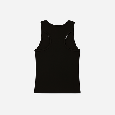 Tory Burch Performance Jersey Racerback Tennis Tank Black