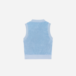 Sporty&Rich SRC Terry Vest - Sky Blue/White