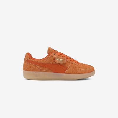 Puma Palermo Hairy Unisex Sneakers Bright Melon Maple Syrup