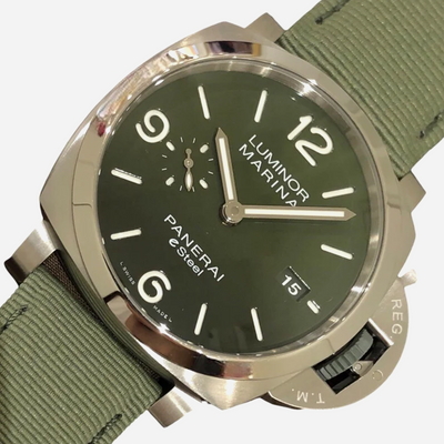 PANERAI LUMINOR MARINA ESTEEL VERDE SMERALDO PAM01356
