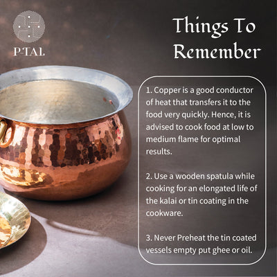 Copper Cookware Combo Set