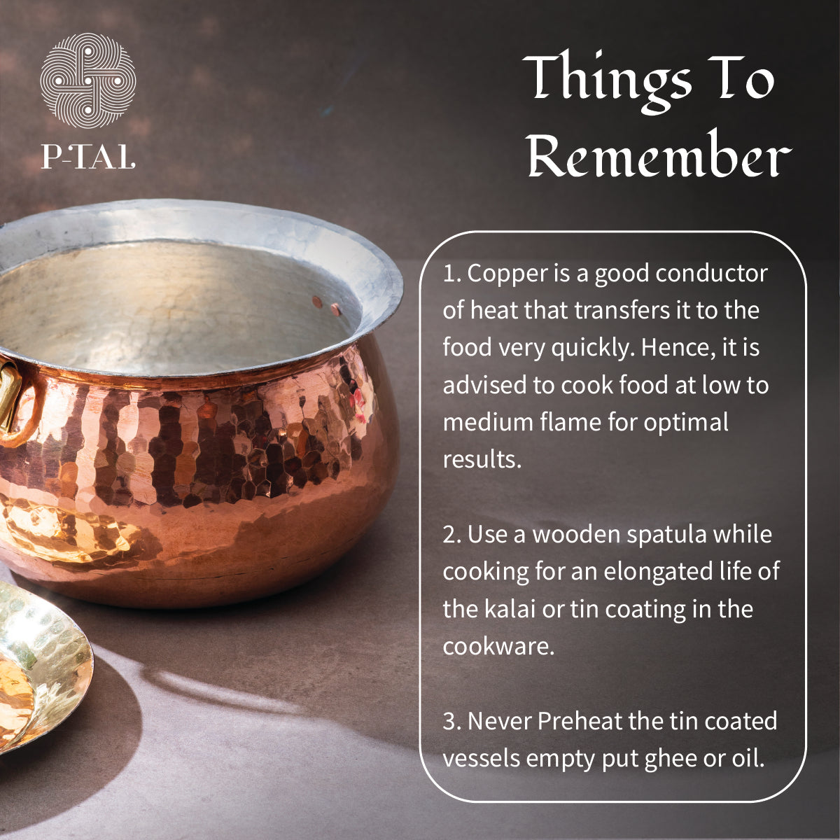 Copper Cookware Combo Set