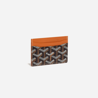 Goyard Saint-Sulpice Card Wallet Black & Tan