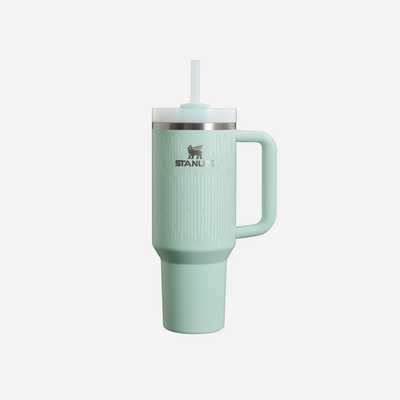 Stanley Quencher H2.0 FlowState Tumbler Soft Rain Mint 40 oz