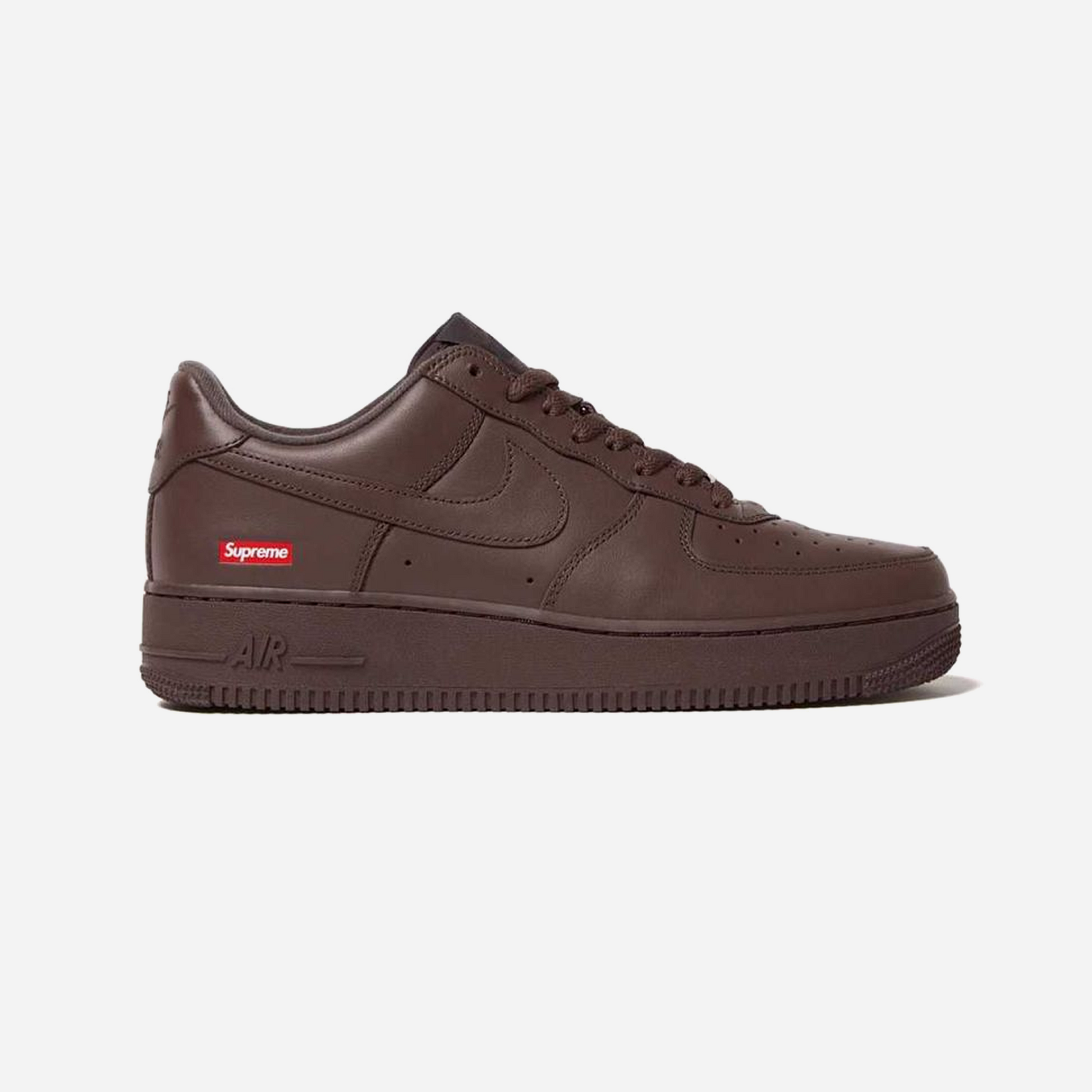 Nike X Supreme Air Force 1 Low Baroque Brown