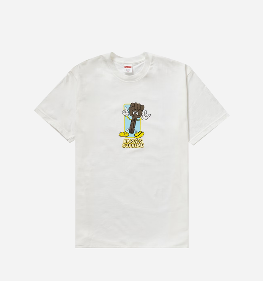 Supreme Hardies Bolt Tee White