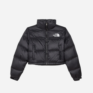 The North Face Nuptse Short Jacket 'TNF Black/TNF Black'