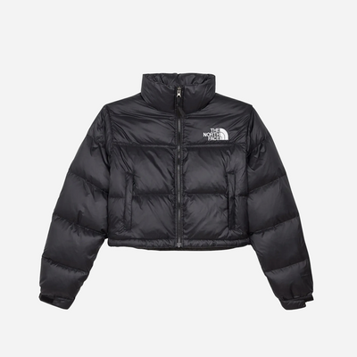 The North Face Nuptse Short Jacket 'TNF Black/TNF Black'