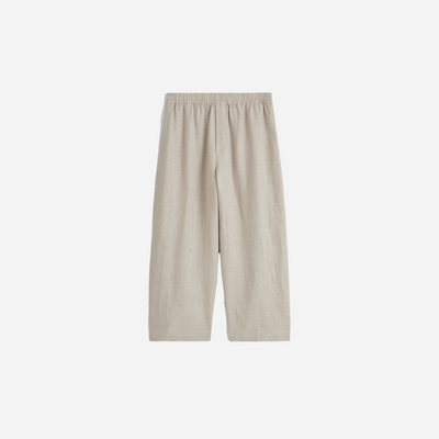 Cos Elasticated Linen Wide-Leg Trousers