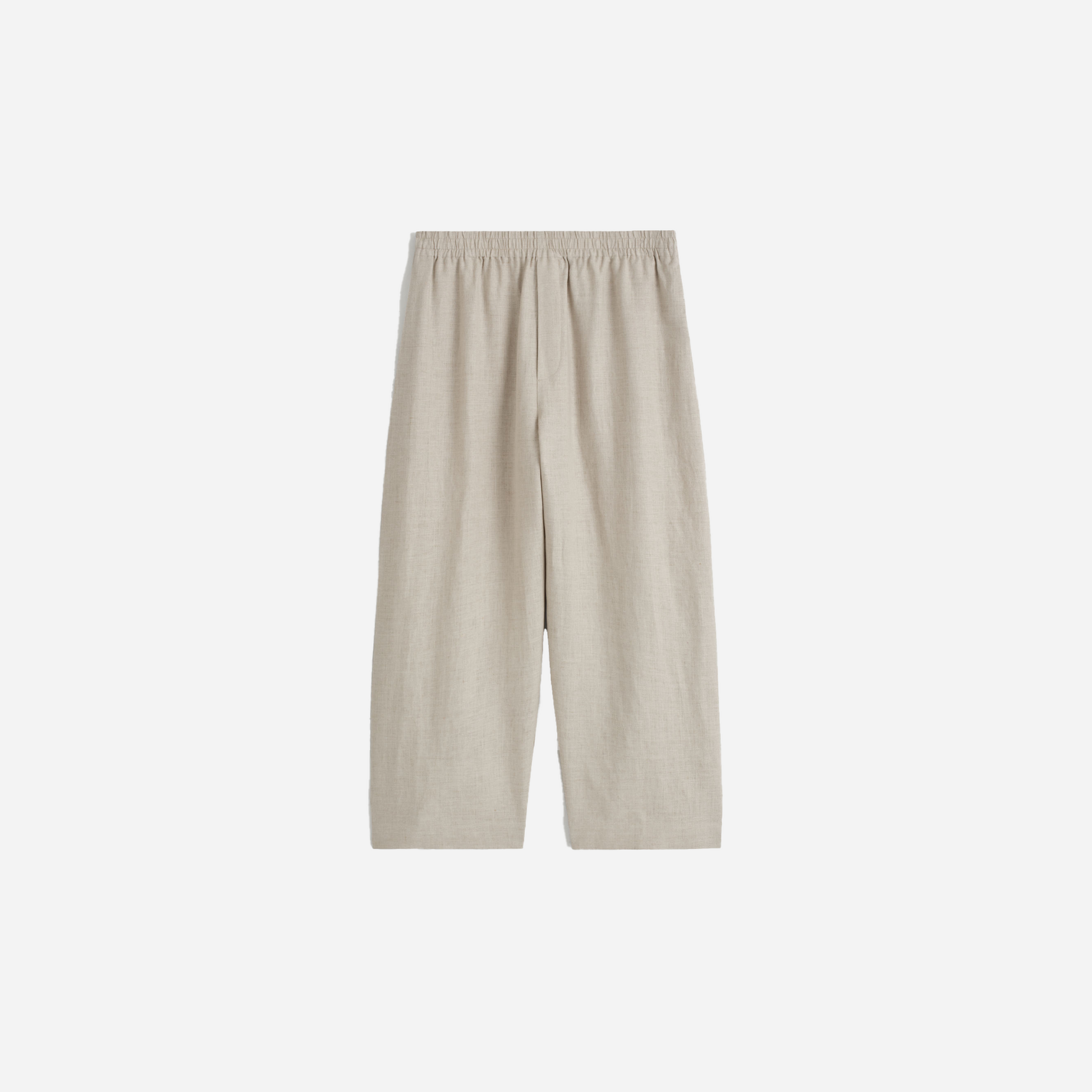 Cos Elasticated Linen Wide-Leg Trousers