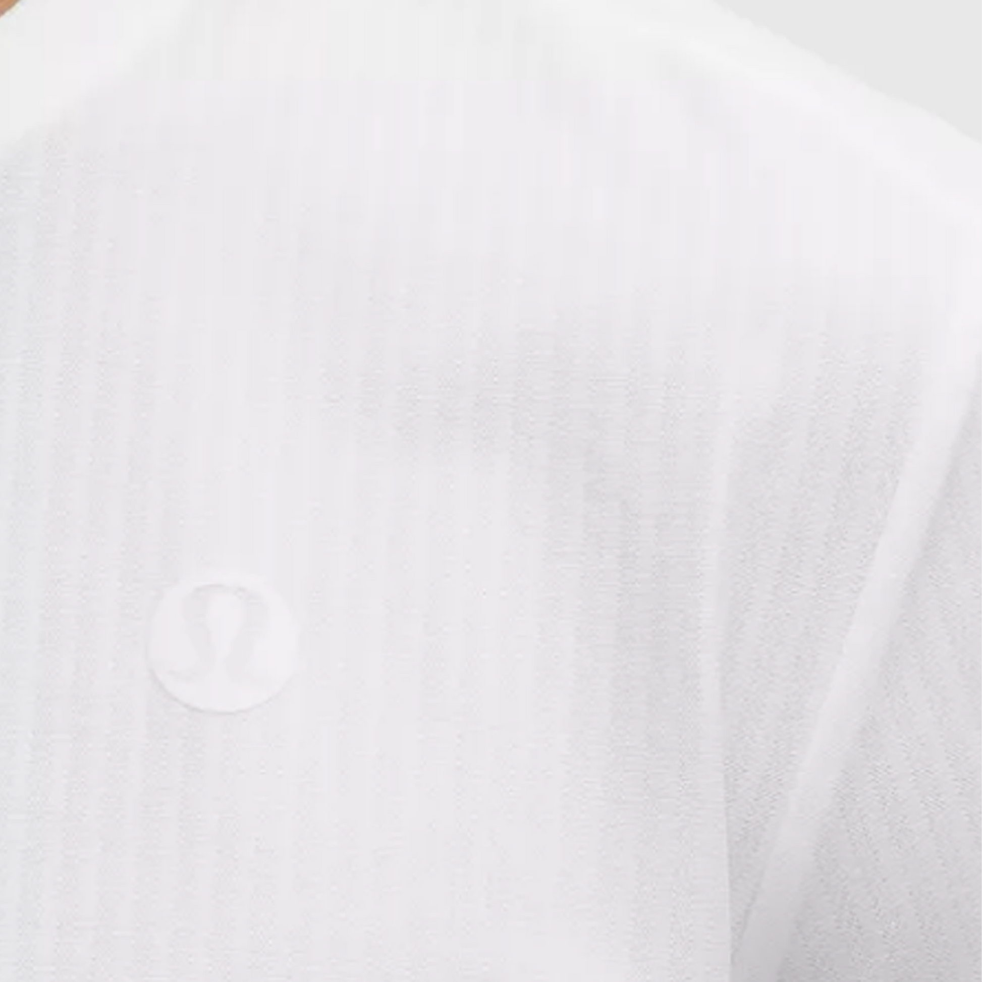 LULULEMON Striped UV-Protective Mesh Tennis T-Shirt