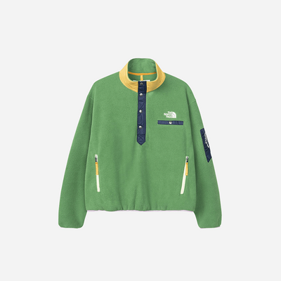 Brain Dead x The North Face 89 Placket Pullover Fleece 'Sullivan Green'