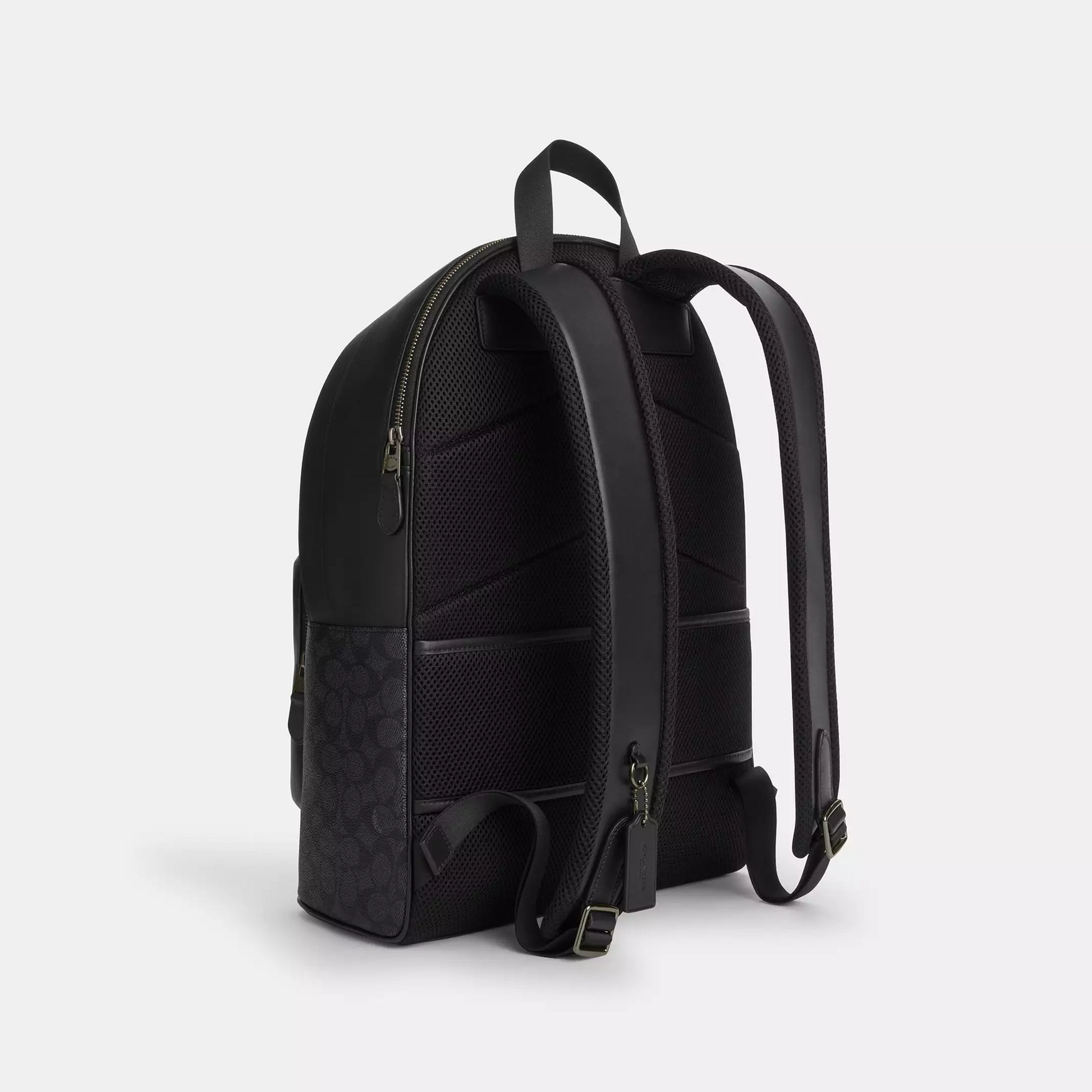 Coach West Backpack In Signature Canvas signature canvas/Gunmetal/Charcoal/Black