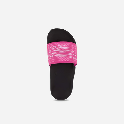 New Balance Men's Pink Slide Sandals