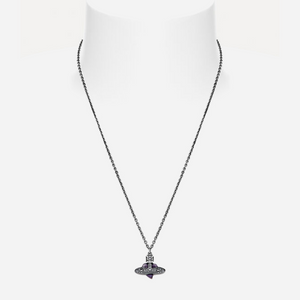 Vivienne Westwood Man. Diamante Heart Pendant Necklace