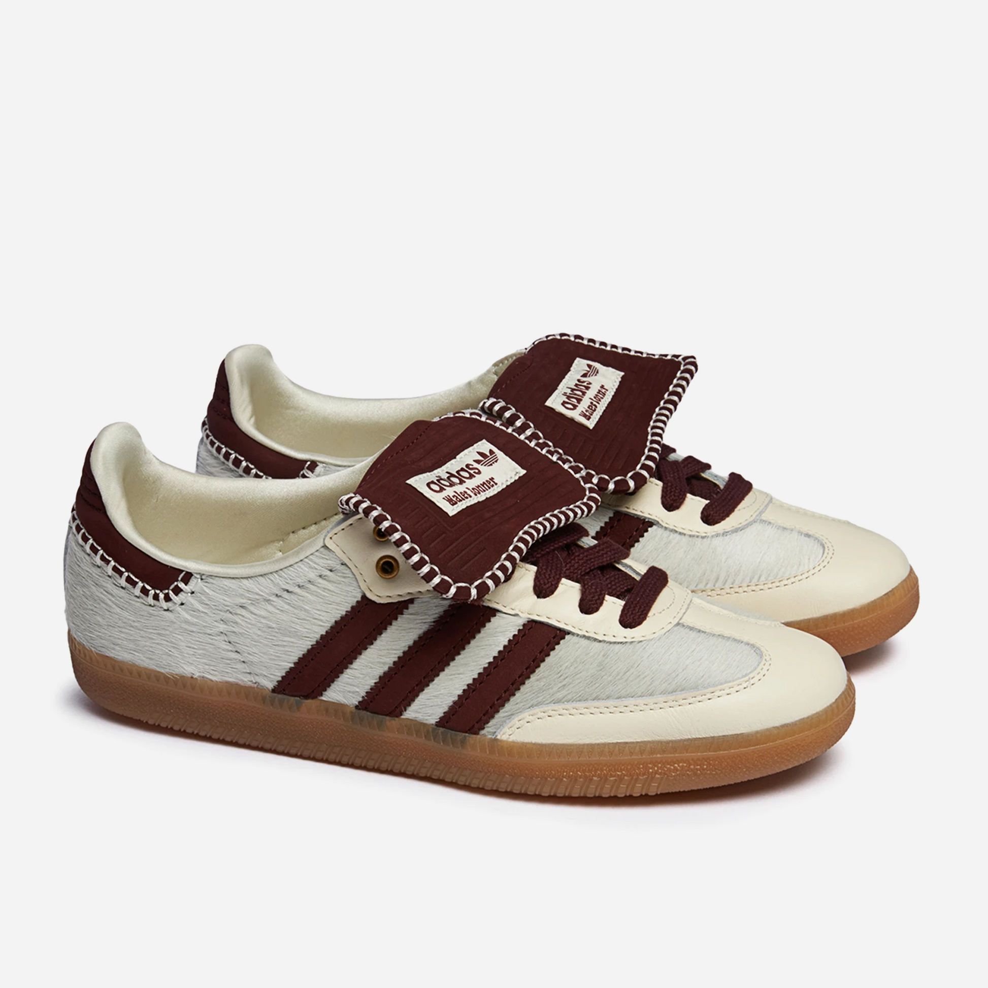 Adidas Wales Bonner x Samba Pony Cream White