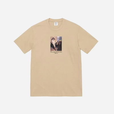 Supreme Coporation Fuck Tee Khaki