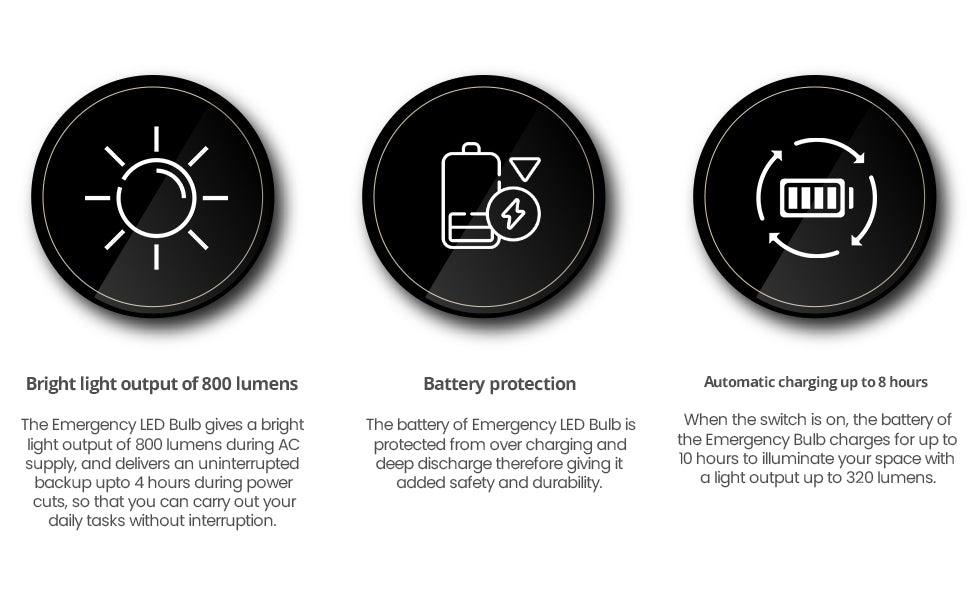 Emergency LED Bulb