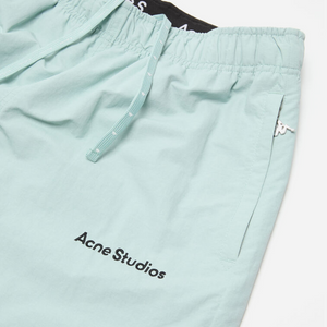 Acne Studios X Kappa Relaxed Fit Shorts Blue