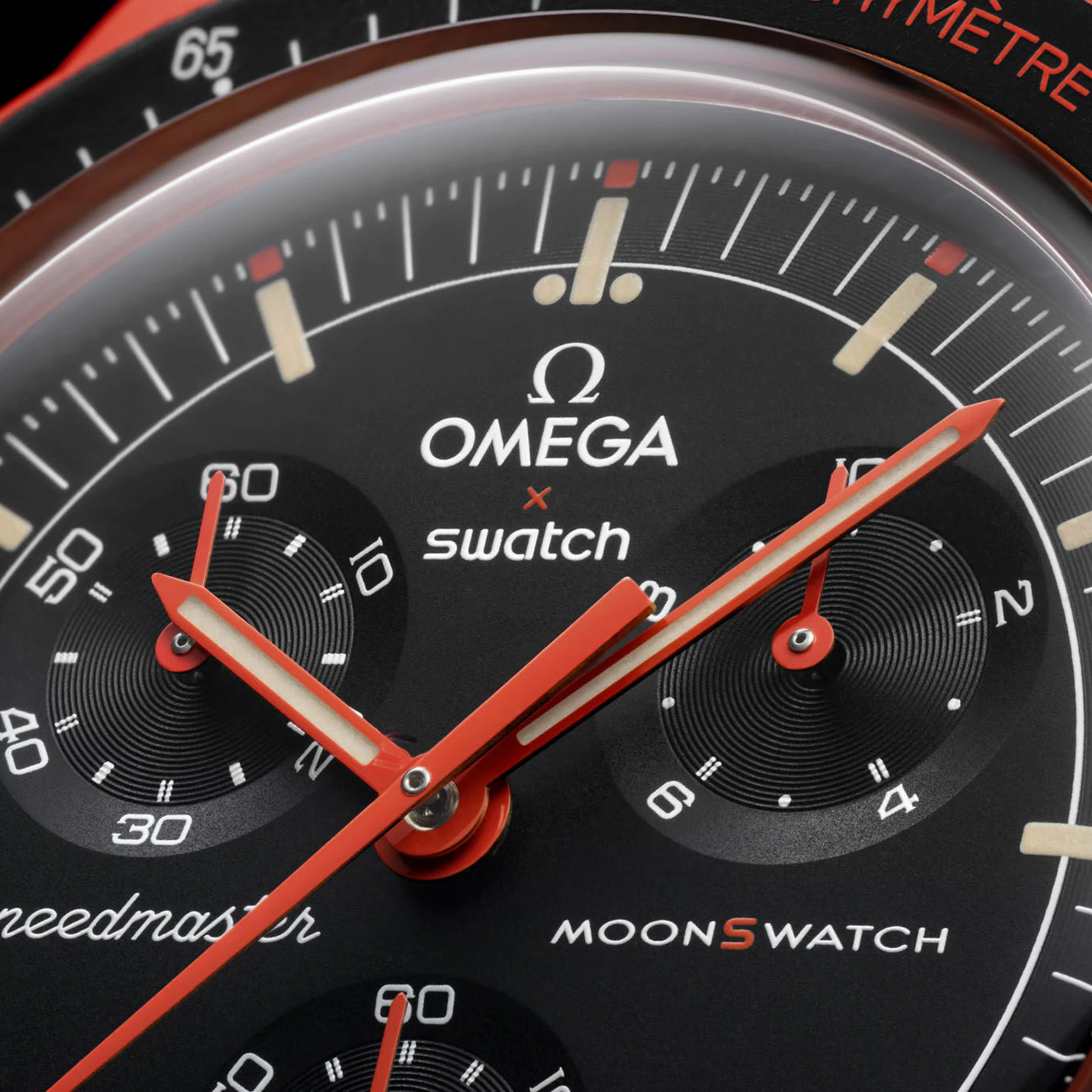 SWATCH X OMEGA BIOCERAMIC MOONSWATCH MISSION ON EARTH - LAVA