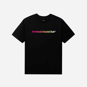Anti Social Social Club Indoglo Tee Black