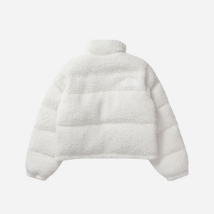 The North Face High Pile Nuptse Jacket 'White'